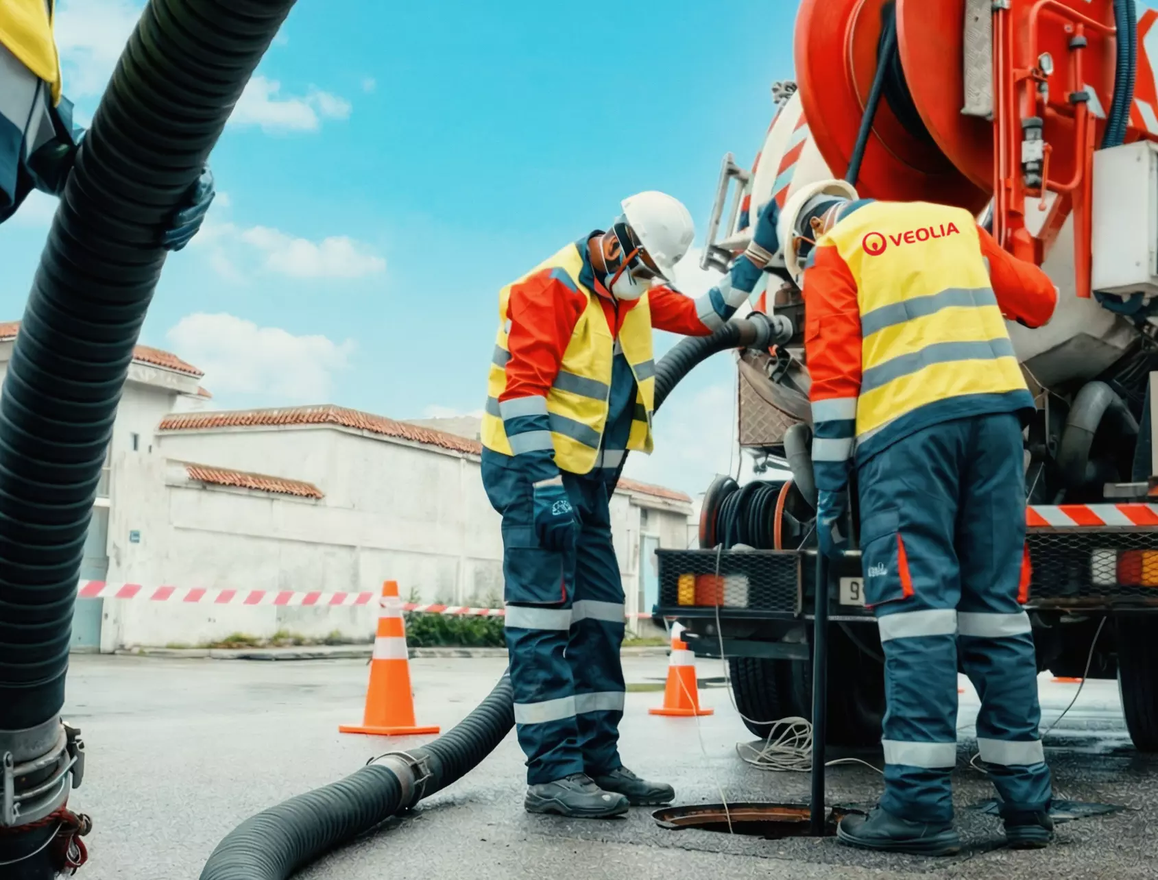 Assainissement et maintenance des réseaux d'eau