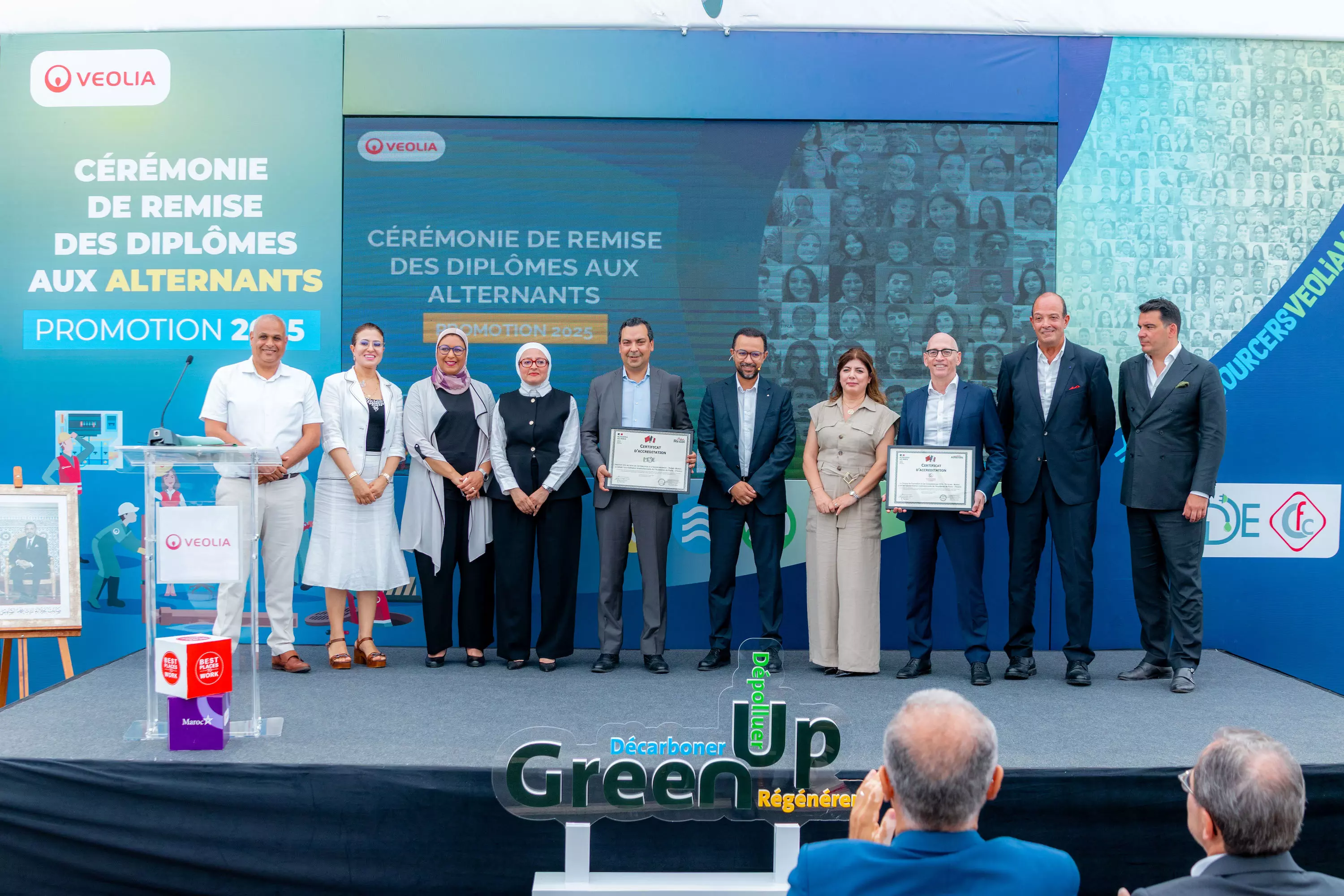 Remise diplômes