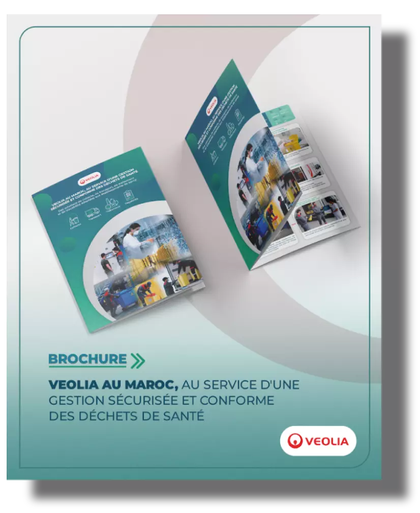 Couverture Brochure - Veolia au Maroc